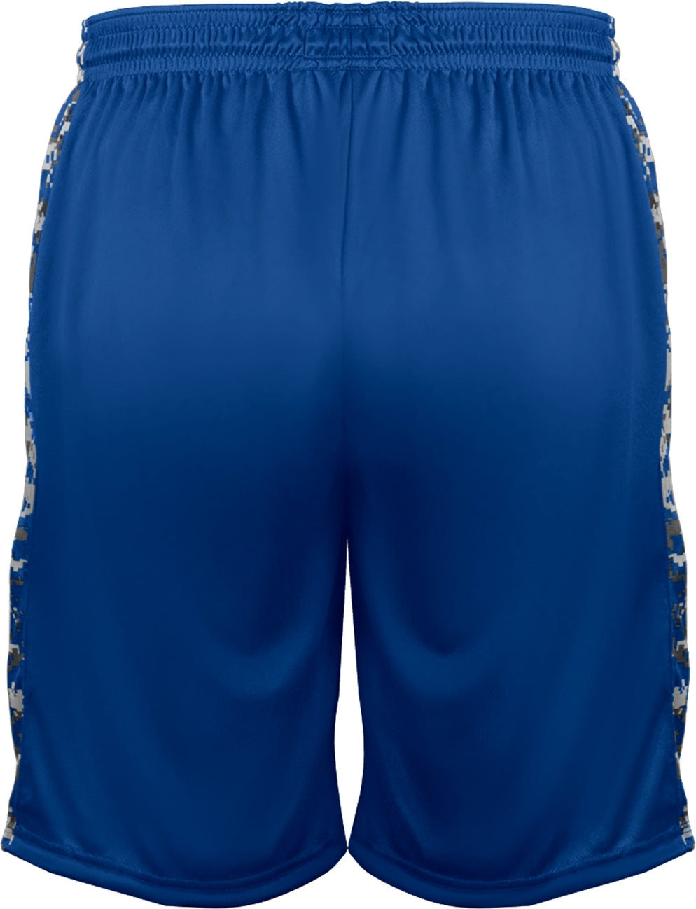 Rear View of BA ROYAL/ROYAL DIGITAL DIGITAL PANEL YOUTH SHORT