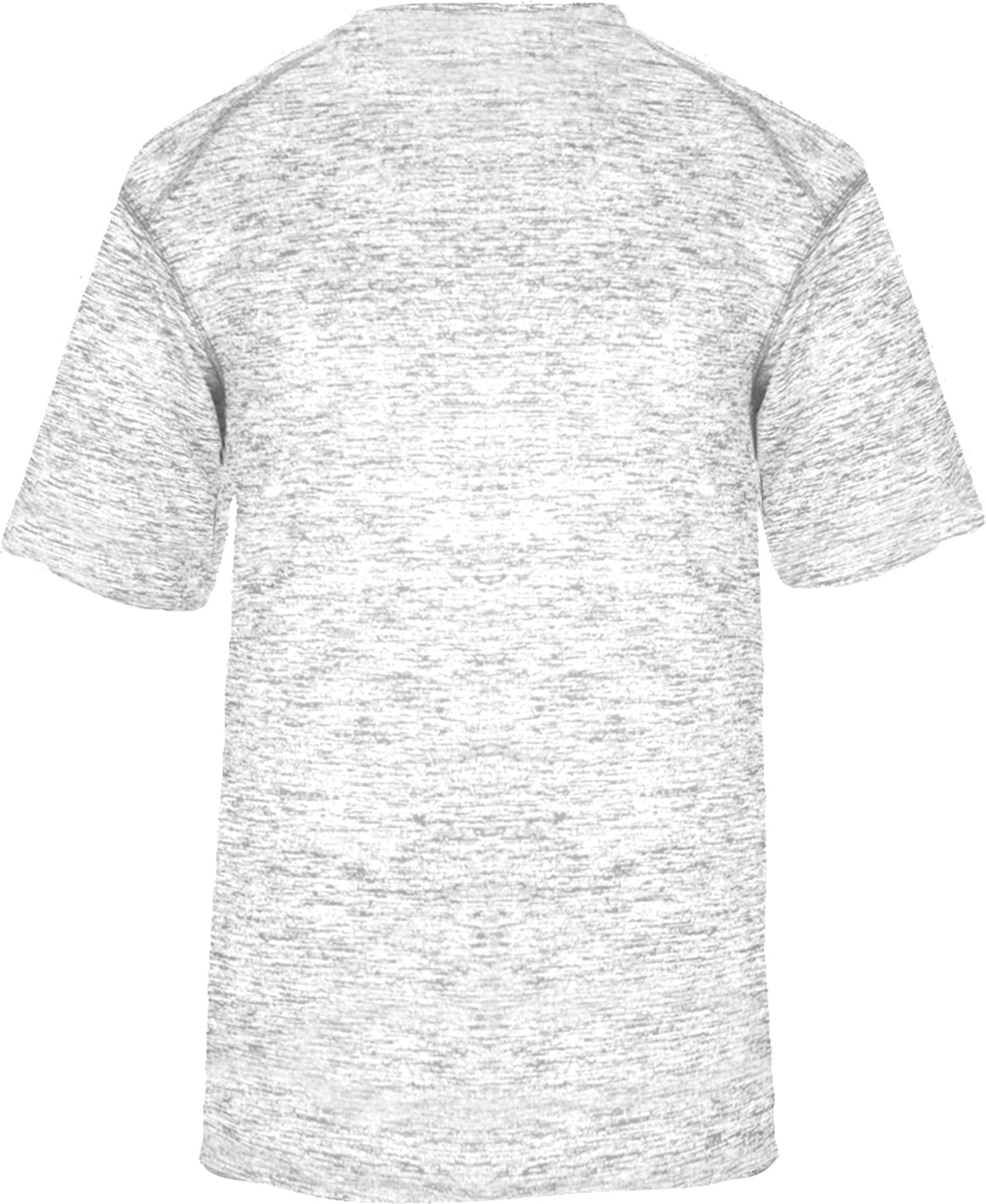 Rear View of BA SILVER BLEND BLEND TEE
