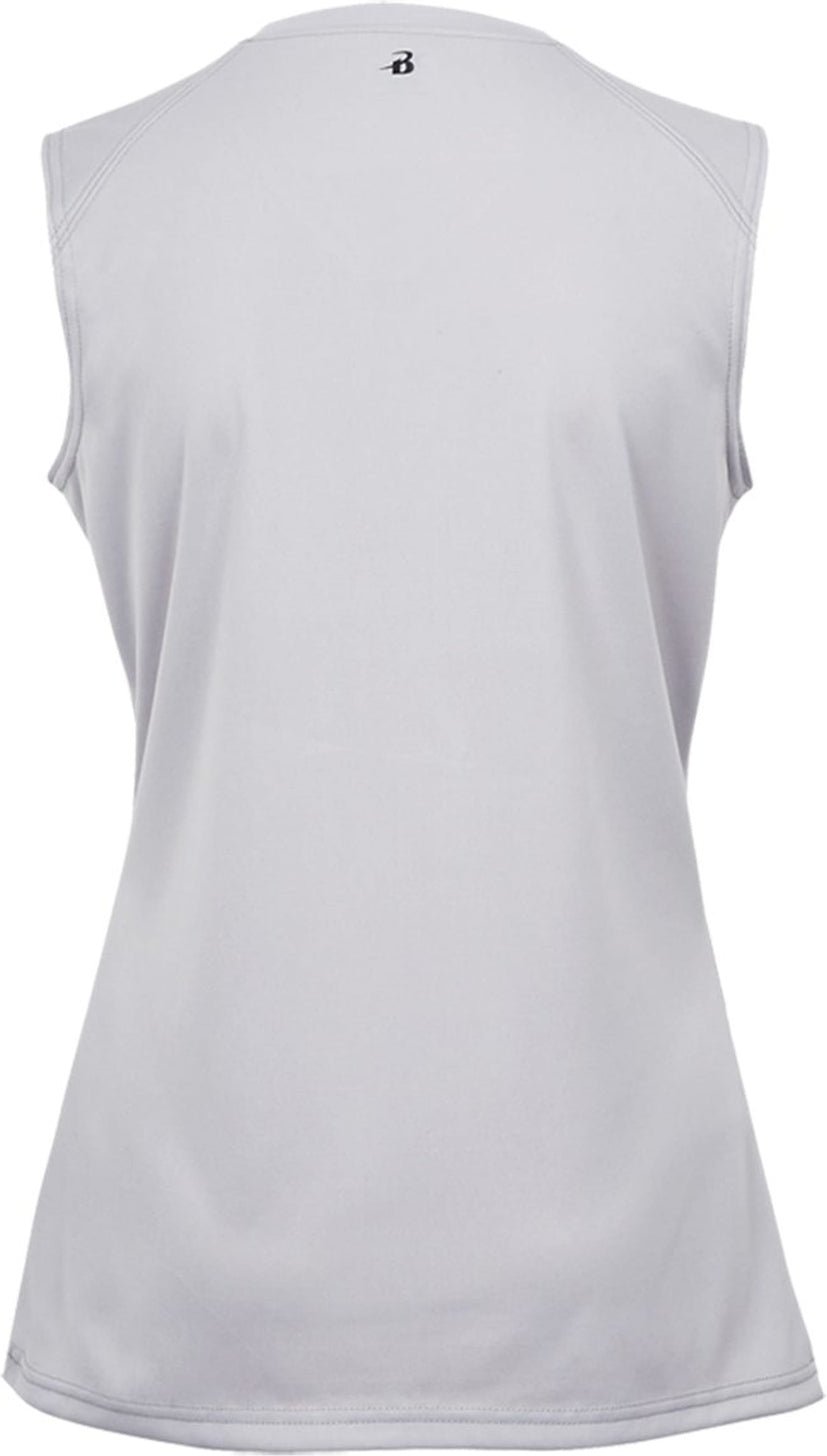 Rear View of BA SILVER GIRLS B-CORE SLEEVELESS TANK