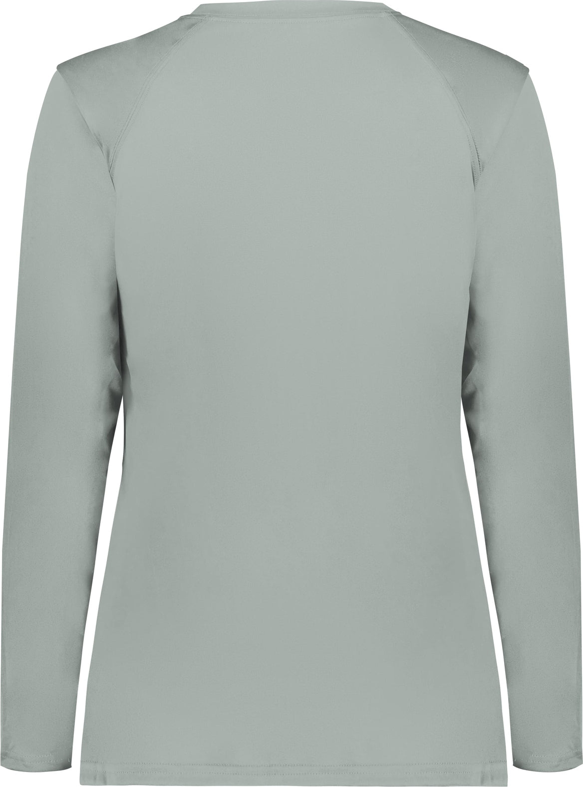 Rear View of BA SILVER LADIES B-CORE L/S TEE