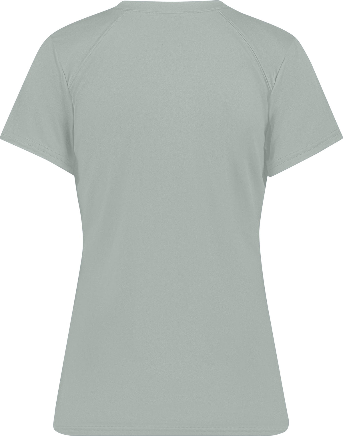 Rear View of BA SILVER LADIES B-CORE V-NECK TEE