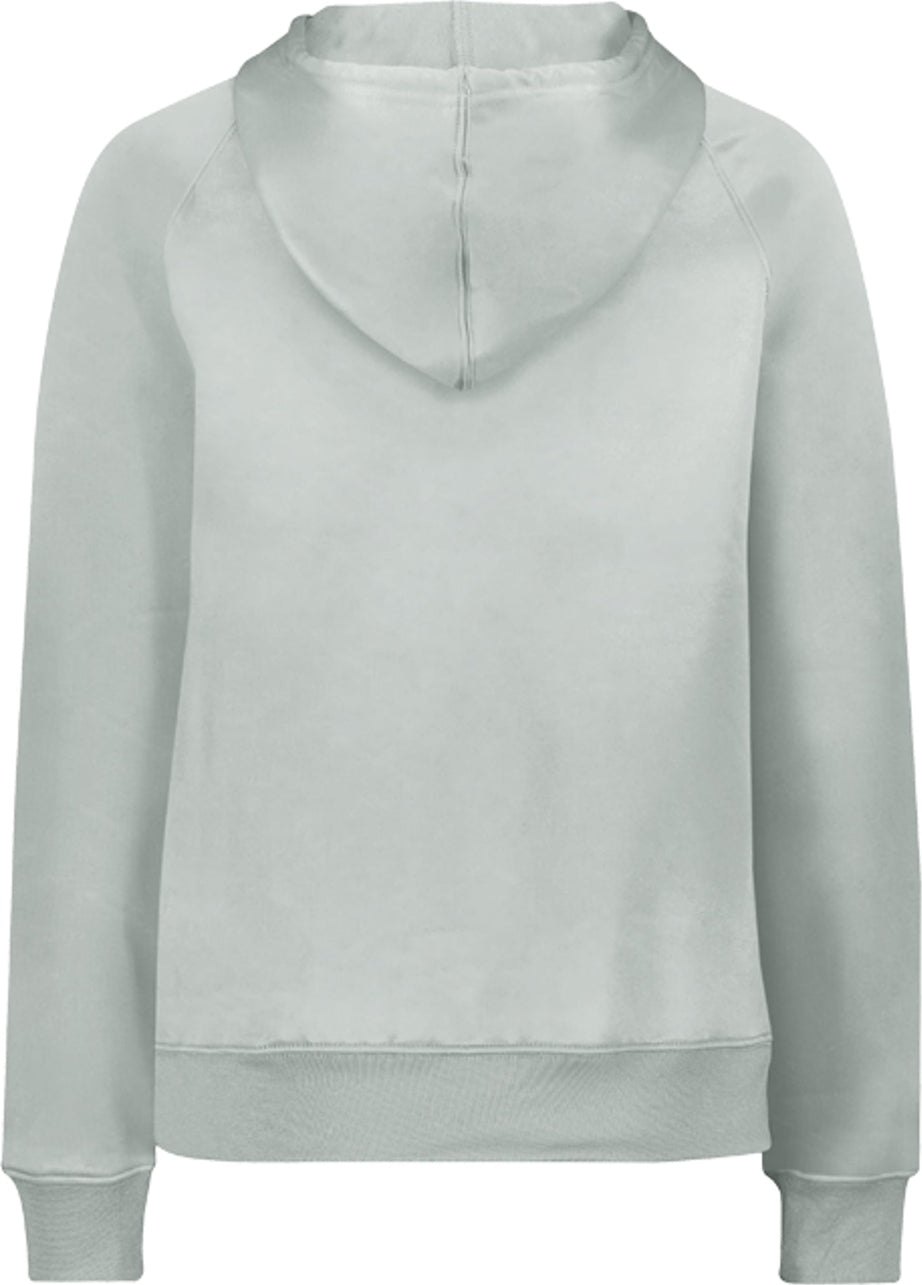 Rear View of BA SILVER LADIES PERFORMANCE FLECE HOODI