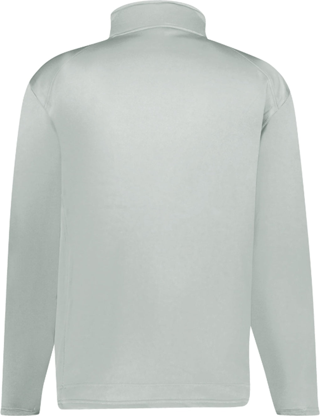 Rear View of BA SILVER PERFORMANCE FLEECE 1/4 ZIP PUL