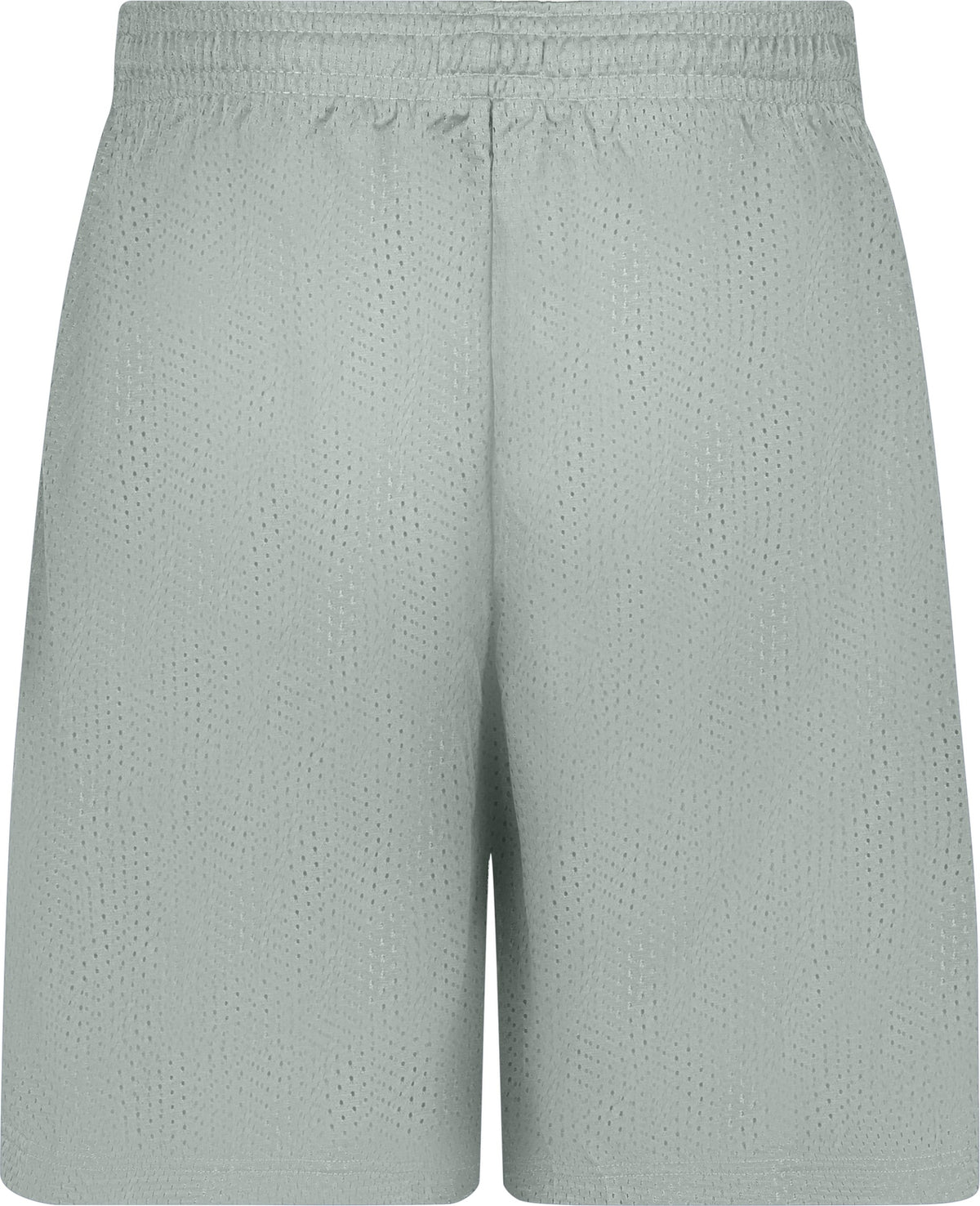 Rear View of BA SILVER POCKETED MESH SHORT