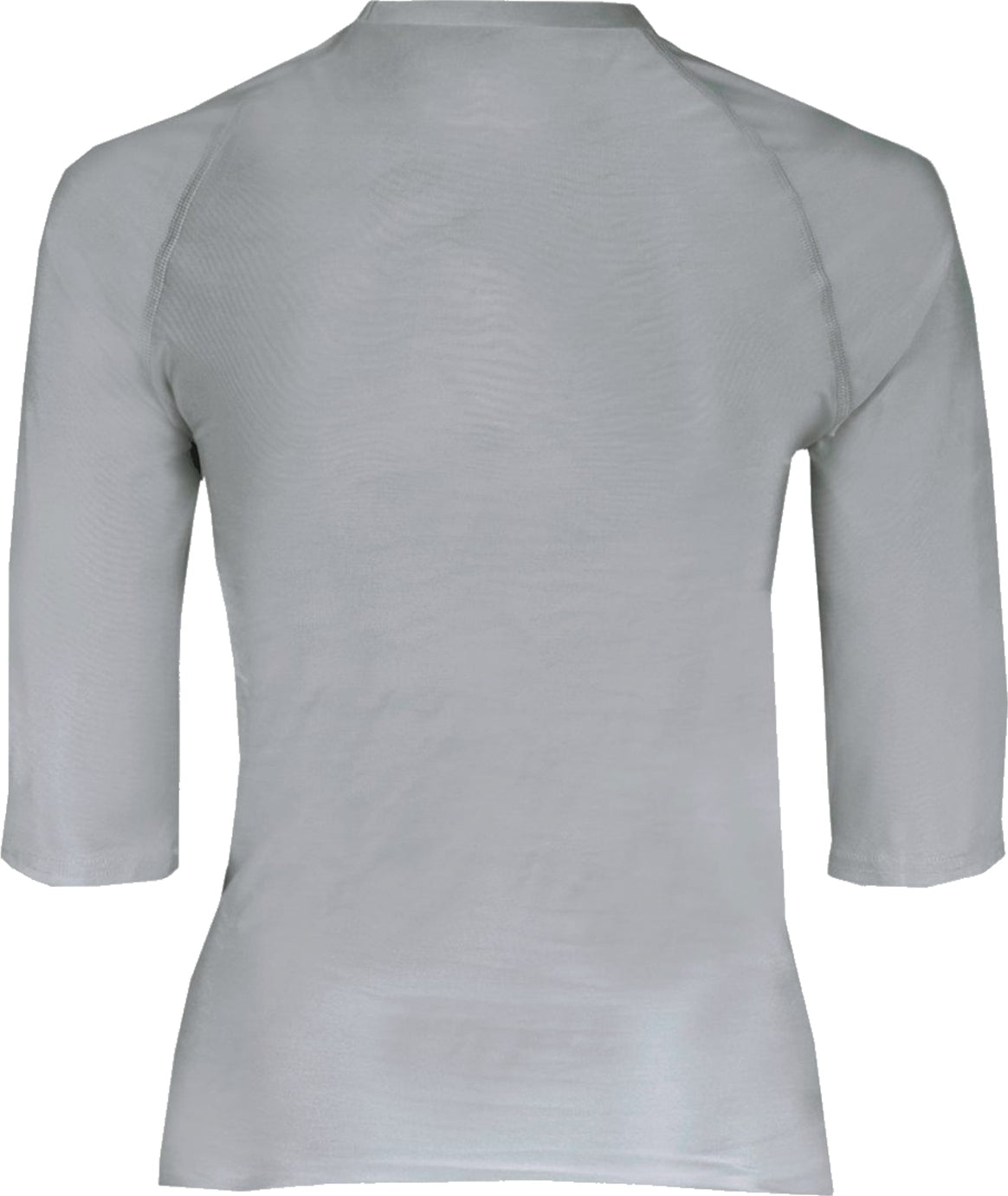 Rear View of BA SILVER PRO COMPRESSION 1/2 SLEEVE CRE