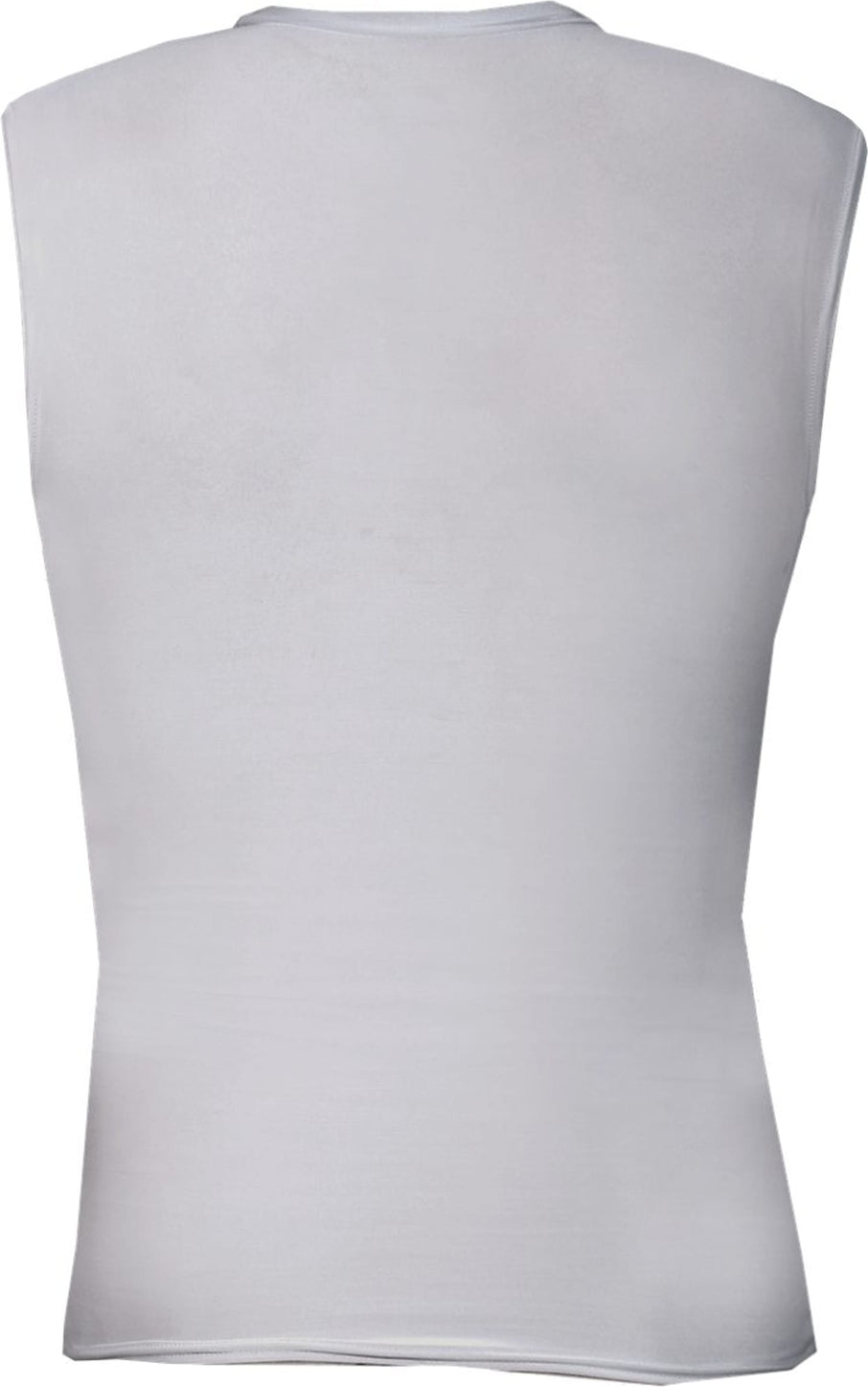 Rear View of BA SILVER PRO COMPRESSION SLEEVELESS CRE