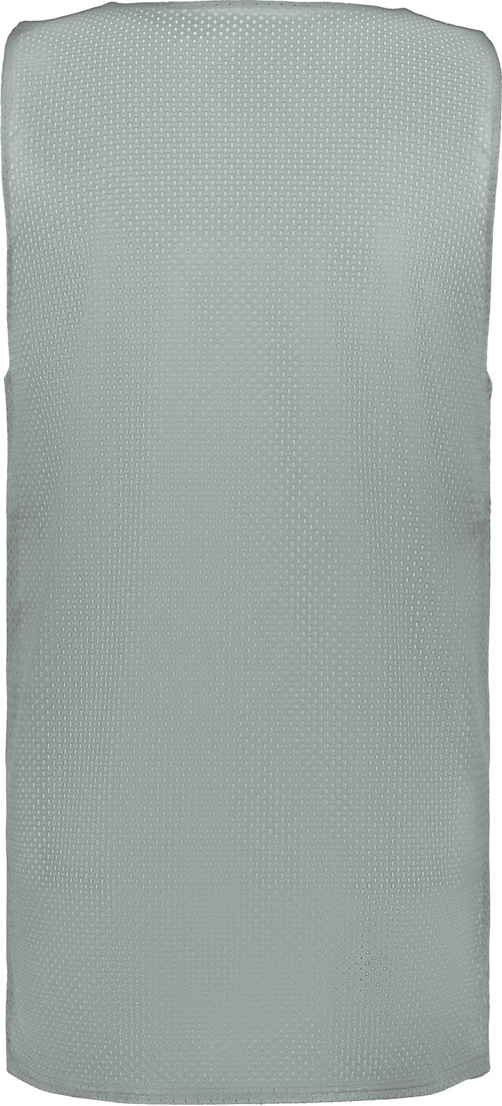 Rear View of BA SILVER/BLACK MESH REVERSIBLE JERSEY