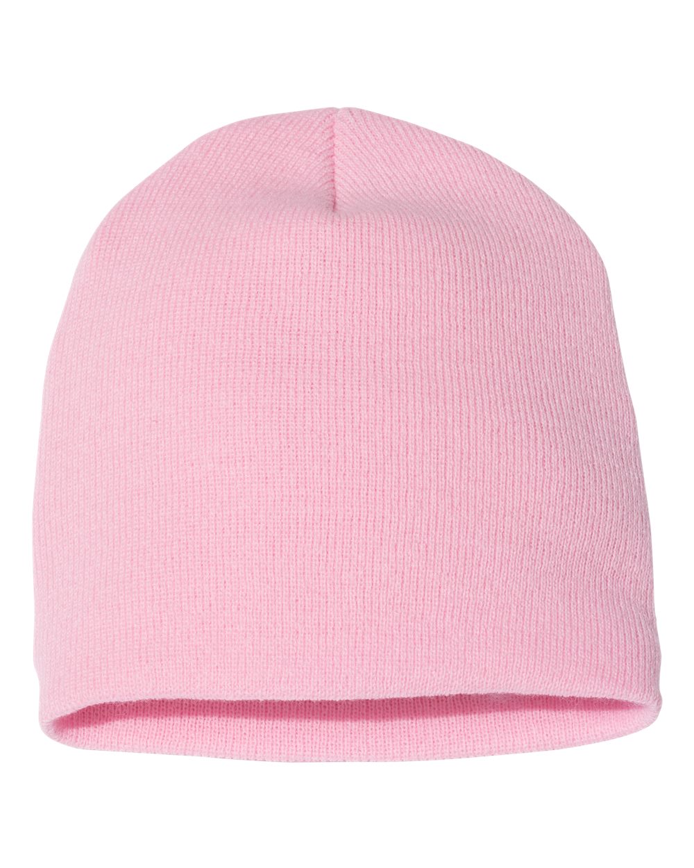 Rear View of Baby Pink 8 1/2" Beanie - 1500KC