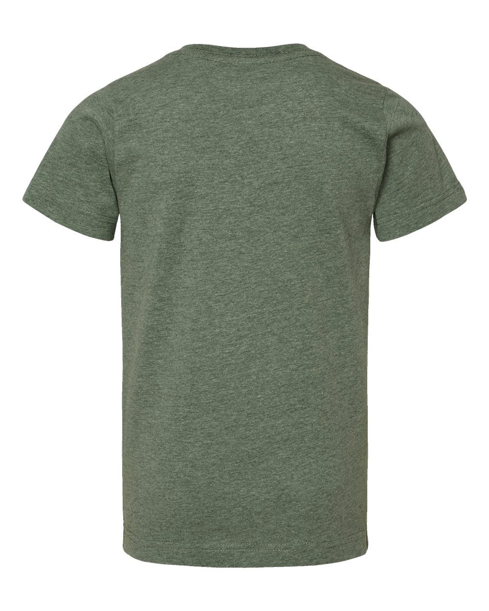 Front View of Bamboo Blackout Youth Fine Jersey Tee - 6101