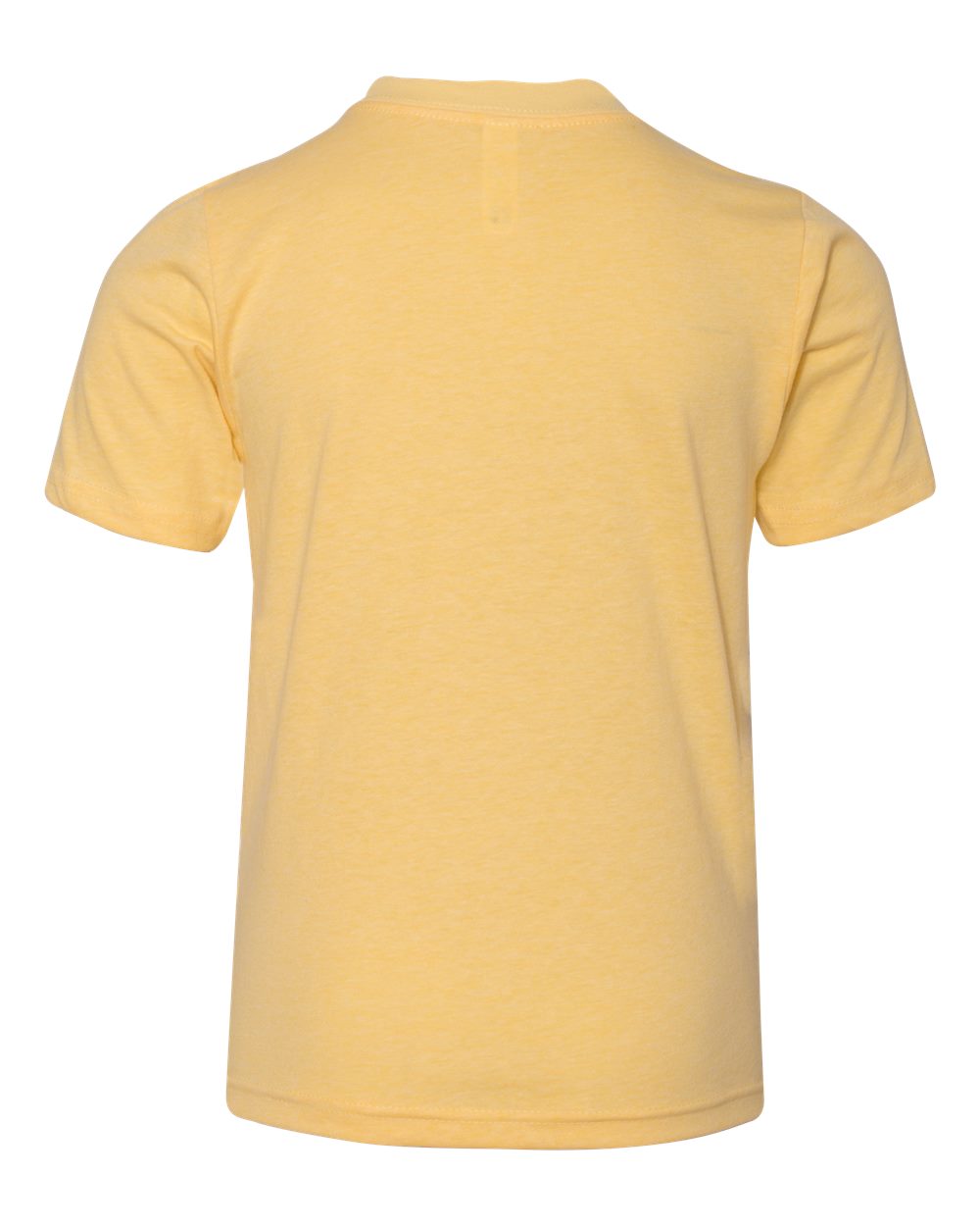 Front View of Banana Cream Youth CVC T-Shirt - 3312