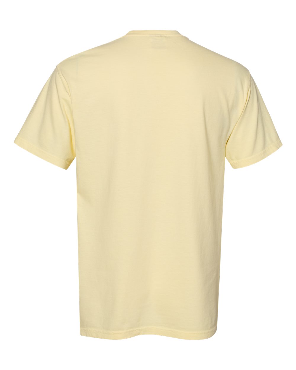 Front View of Banana Garment-Dyed Heavyweight Pocket T-Shirt - 6030