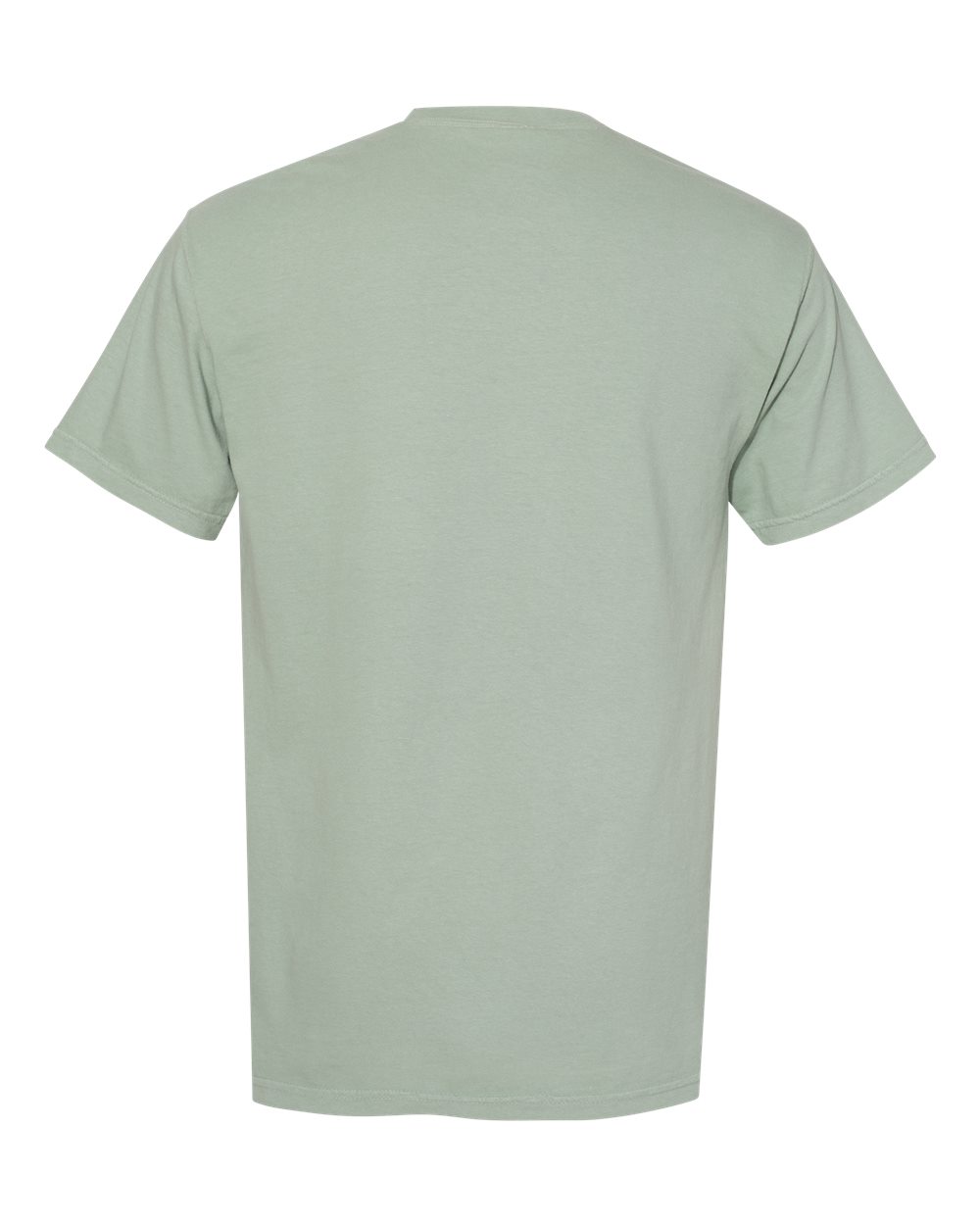 Front View of Bay Garment-Dyed Heavyweight Pocket T-Shirt - 6030