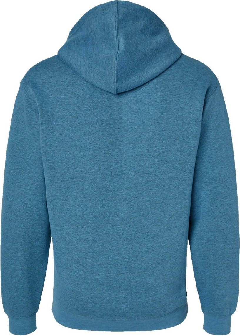 Front View of Bermuda Blackout Elevated Fleece Basic Hoodie - 6926