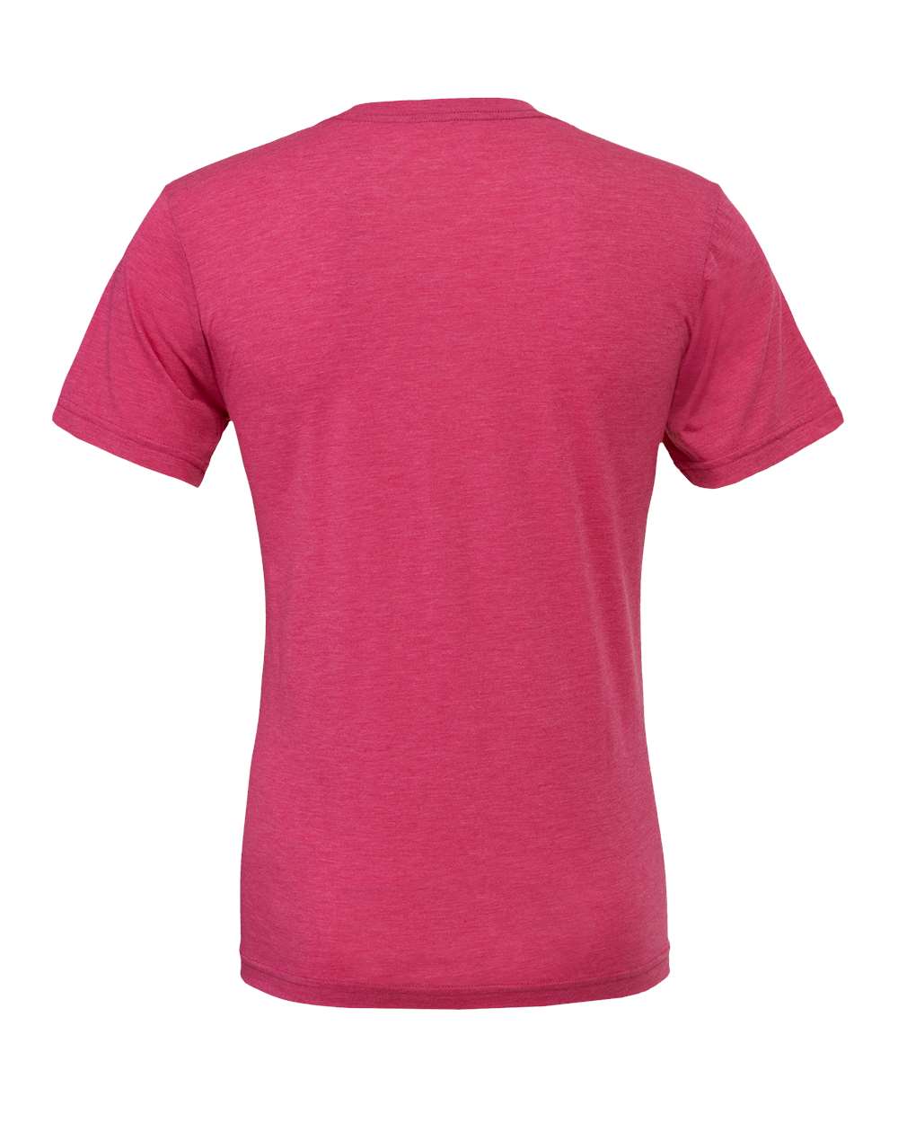 Front View of Berry Triblend Triblend Tee - 3413