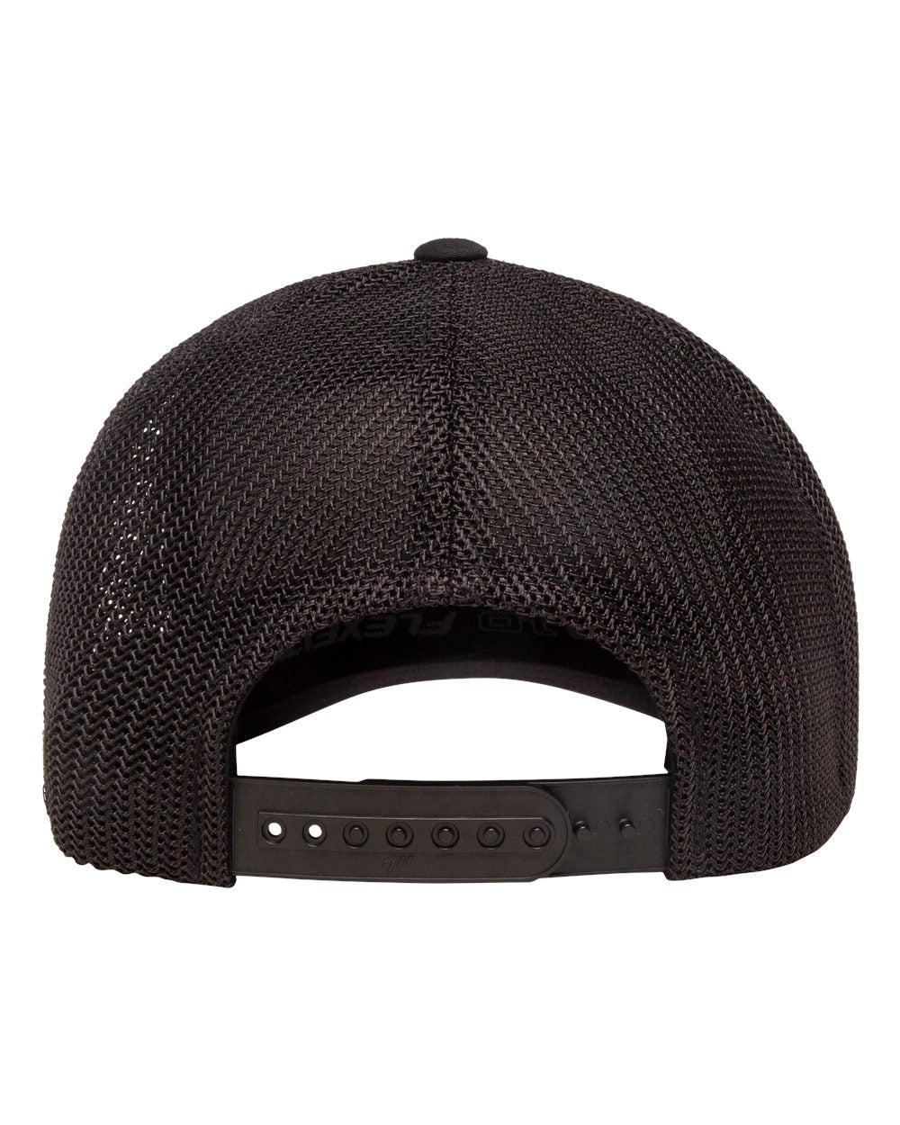 Front View of Black 110® Recycled Mesh Cap - 110R