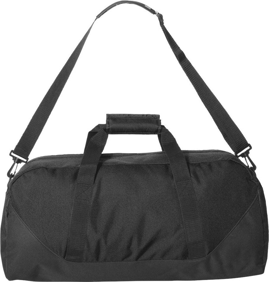 Front View of Black 22 1/2" Duffel Bag - 2251