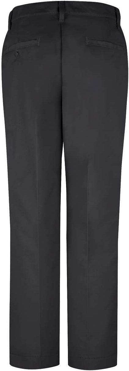 Front View of Black - 28I Women's Dura-Kap Industrial Pants Extended Sizes - PT21EXT