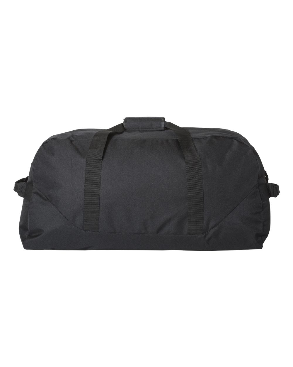 Front View of Black 30" Duffel Bag - 2252