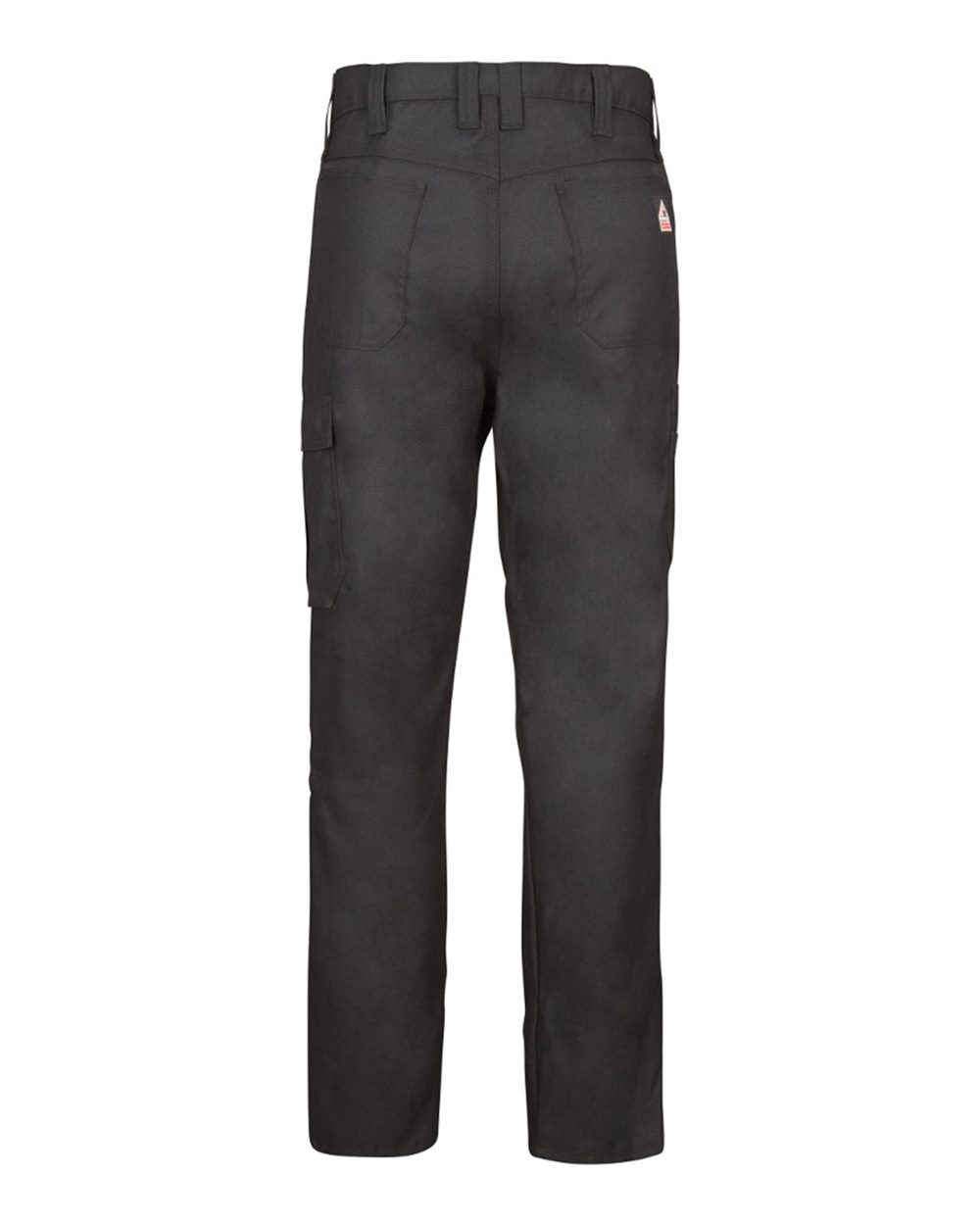 Rear View of Black - 30I iQ Comfort Lightweight Pants - QP14 plain