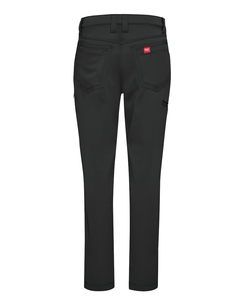 Rear View of Black - 30I Women's Cooling Work Pants - TPW1