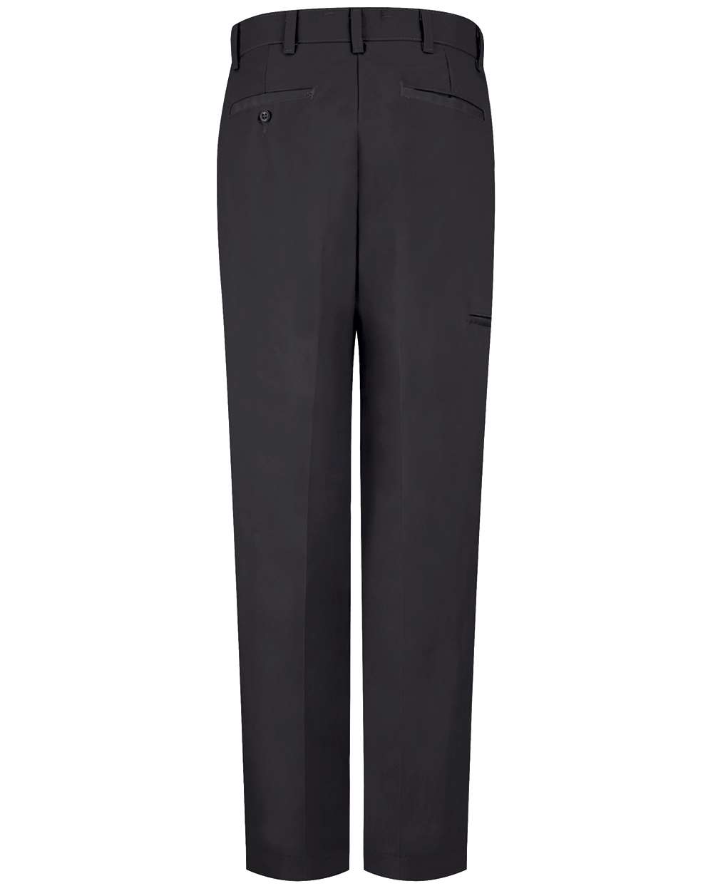 Front View of Black - 32I Cell Phone Pocket Pants - PT2C