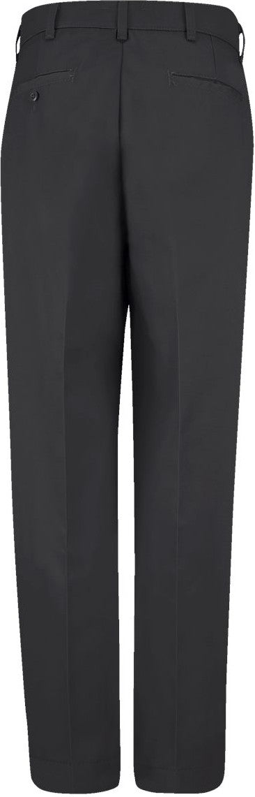 Front View of Black - 32I Dura-Kap Industrial Pants - PT20