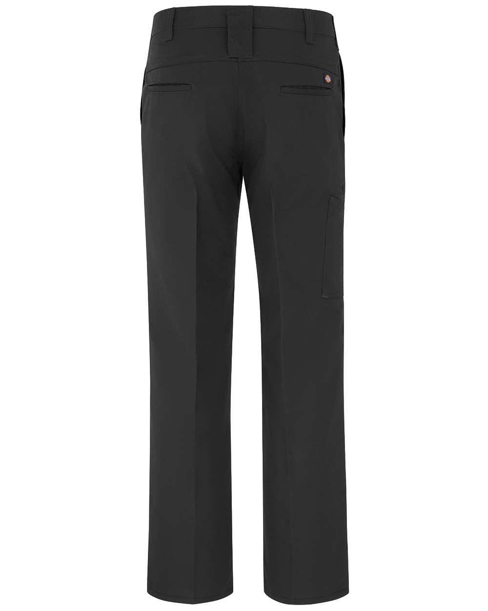 Rear View of Black - 32I Temp IQ Cooling Shop Pants - Extended Sizes - LP68EXT