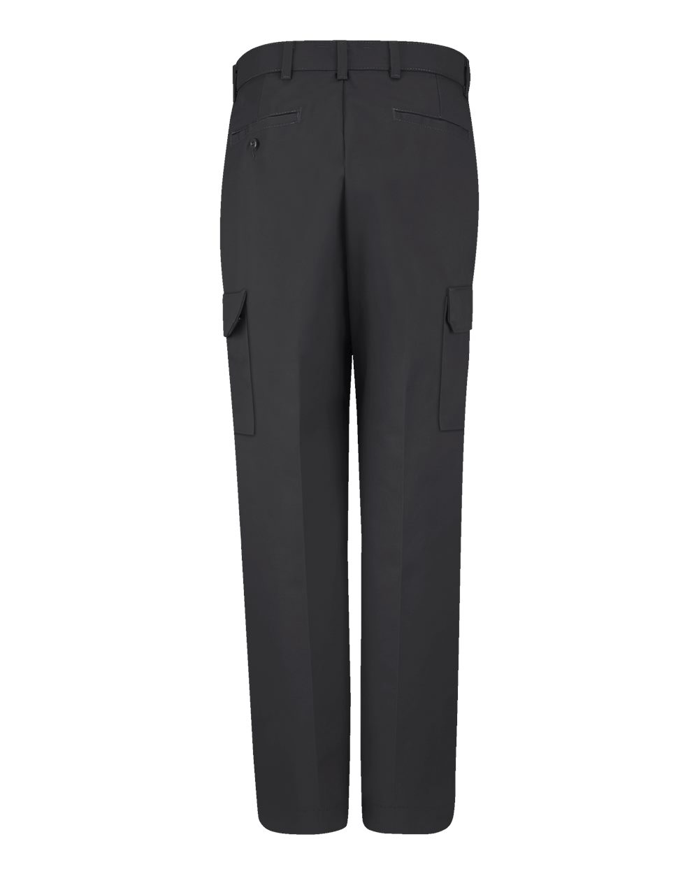 Front View of Black - 34I Industrial Cargo Pants - PT88