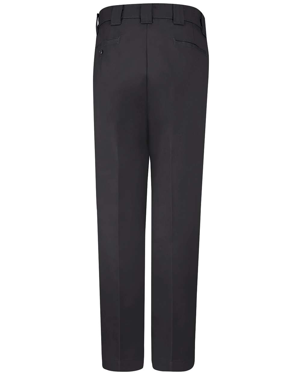 Front View of Black - 34I Utility Work Pants - PT62