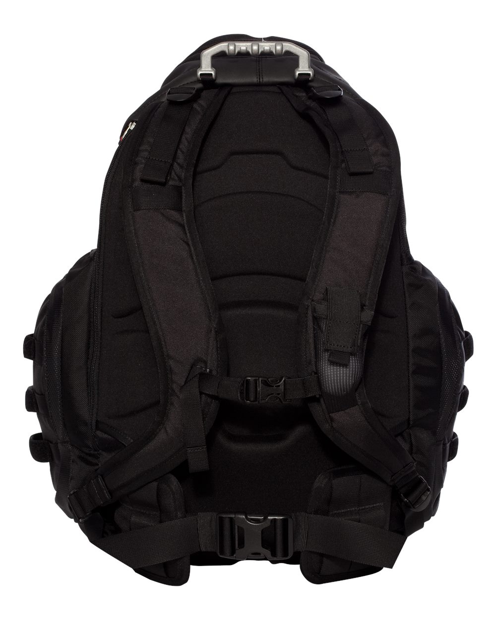 Front View of Black 34L Kitchen Sink Backpack - 92060AODM