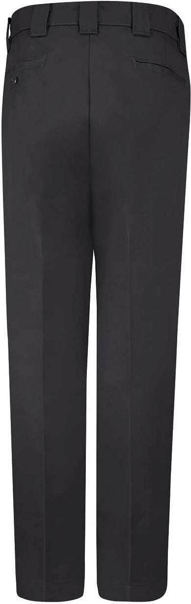 Front View of Black - 36I Utility Work Pants - PT62
