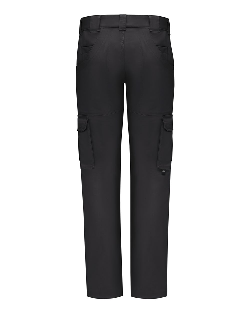 Front View of Black - 37 Unhemmed Women's Tactical Pants - FP78