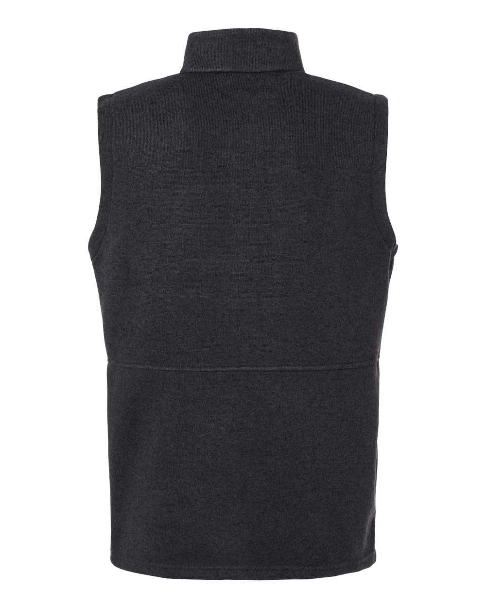 Front View of Black Alto Pass™ Fleece Vest - 209575