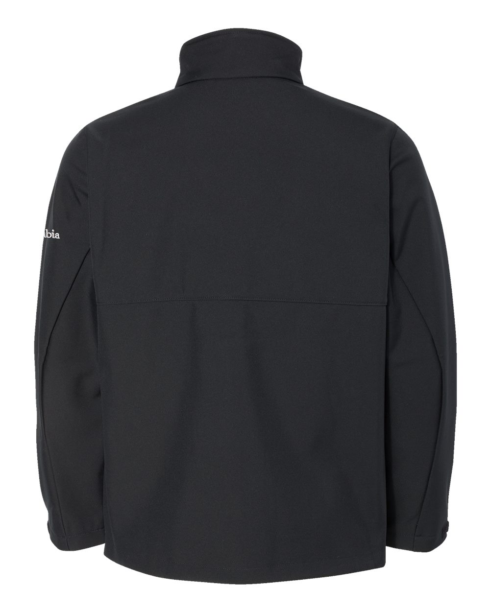 Front View of Black Ascender™ Soft Shell Jacket - 212483