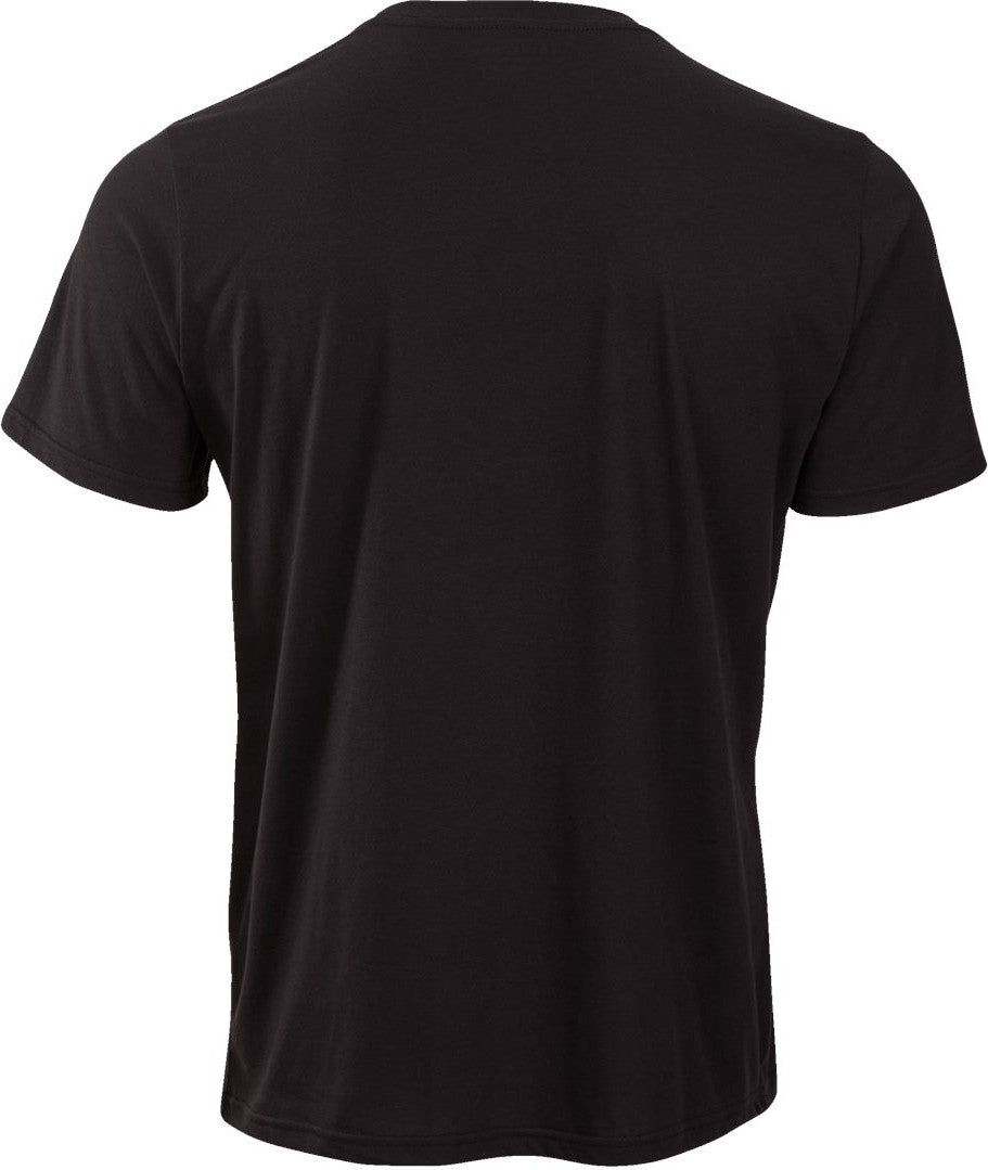 Front View of Black Basic Crew T-Shirt - BM2103
