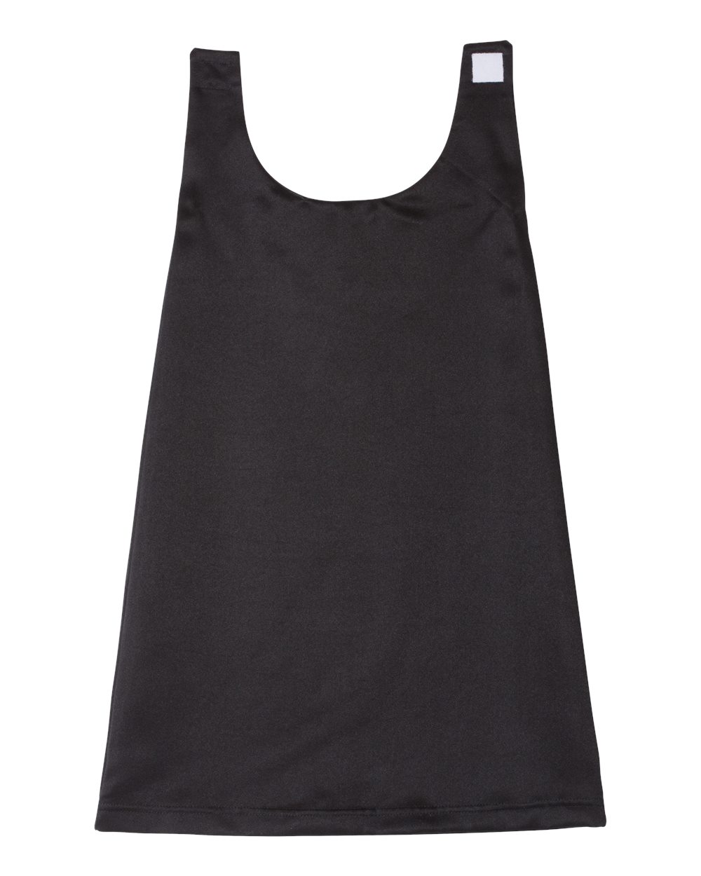 Front View of Black/ Black Toddler Cape - 1111