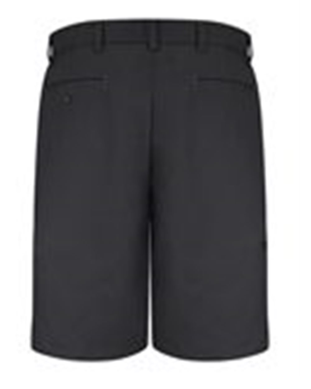 Rear View of Black Cell Phone Pocket Shorts Extended Sizes - PT4CEXT