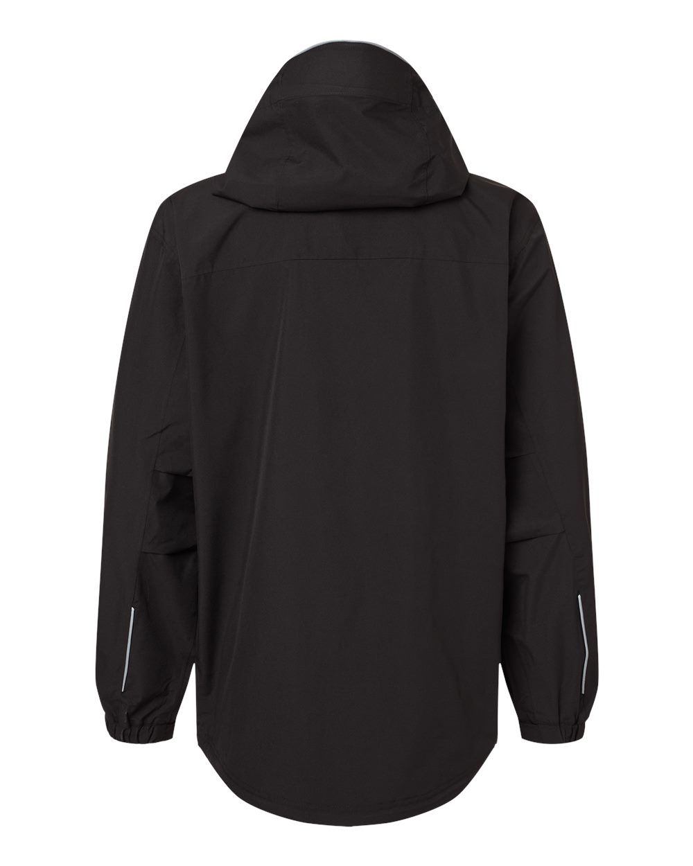 Front View of Black Challenger Full-Zip Jacket - 5302