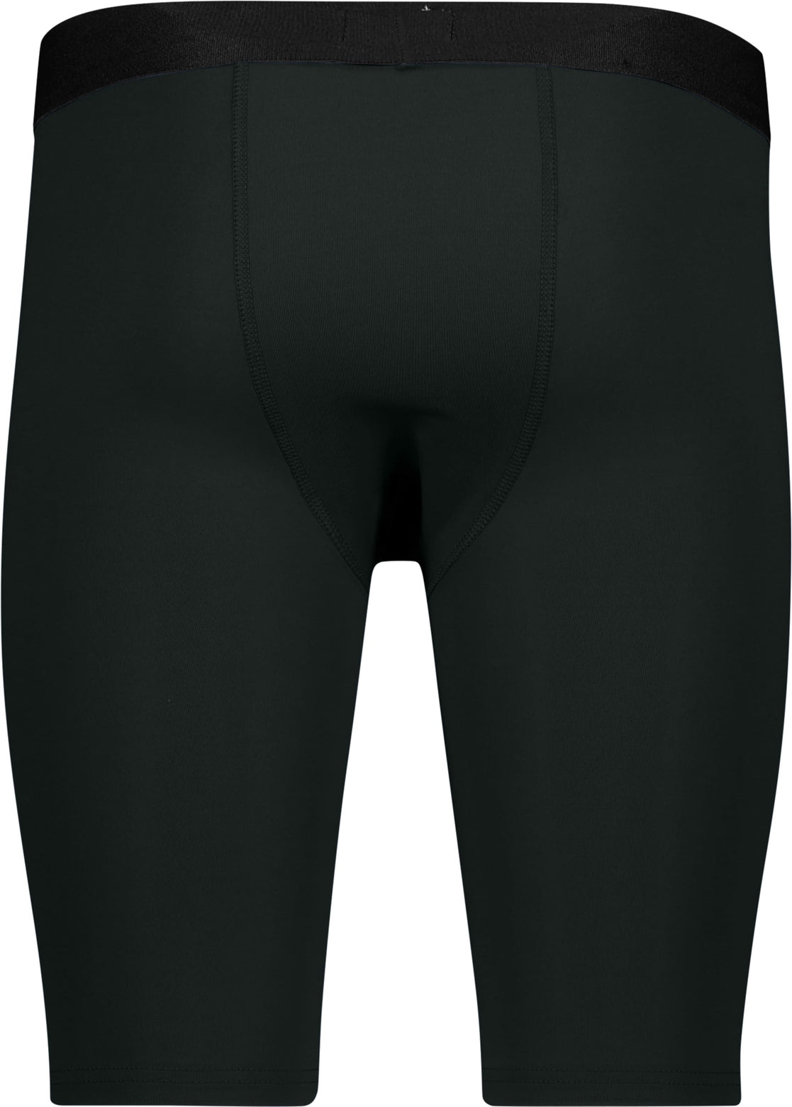 Rear View of BLACK COMPRESSION SHORT