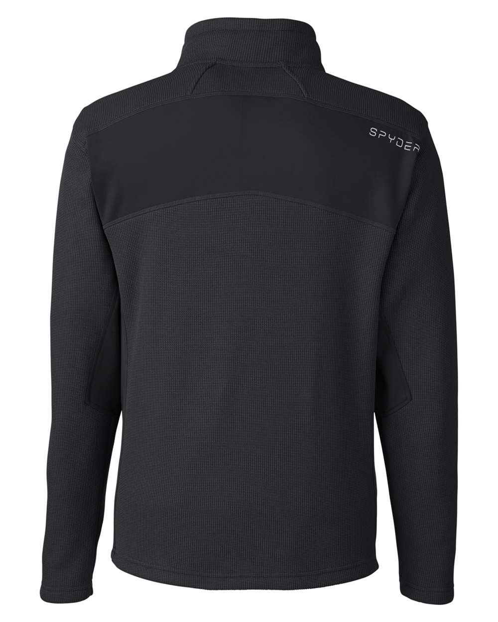Rear View of Black Constant Canyon Sweater - S17936