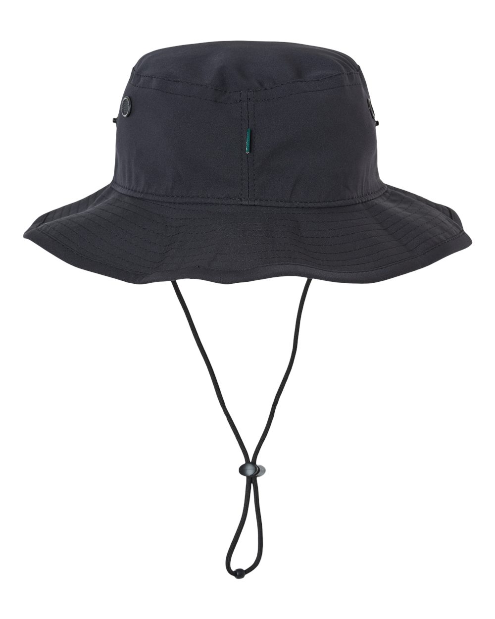 Front View of Black Cool Fit Booney - CFB