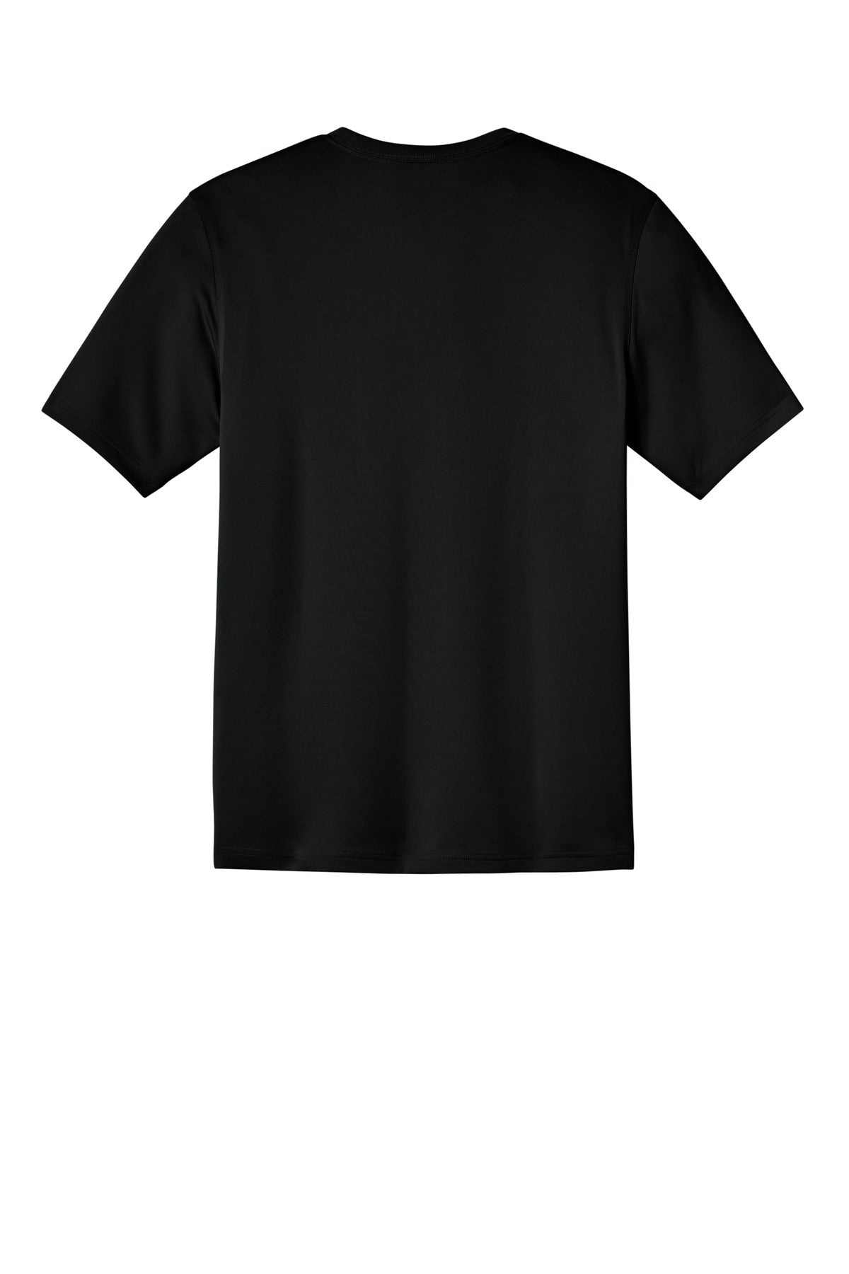 Front View of Black CornerStone Tall Workwear Pro Short Sleeve Pocket Tee TLCS440P