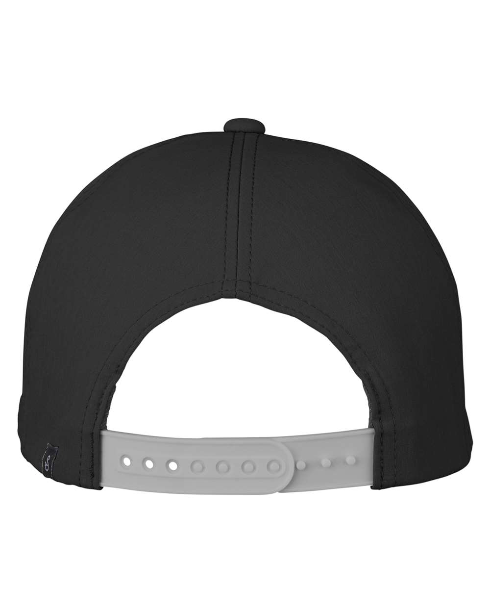 Front View of Black Delta Cap - SWD800