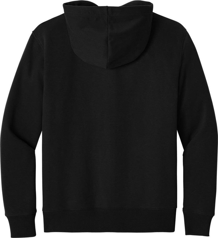 Front View of Black District V.I.T. Super Heavyweight Fleece Hoodie DT6600