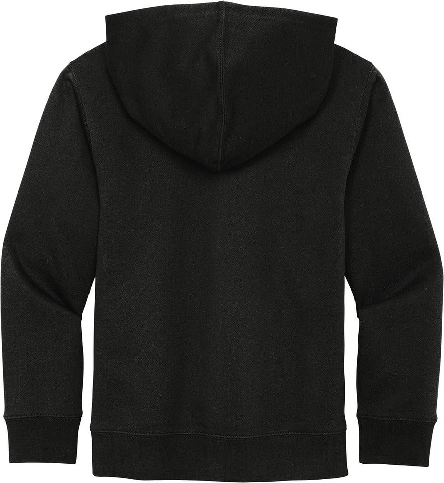 Front View of Black District Youth V.I.T. Fleece Hoodie DT6100Y