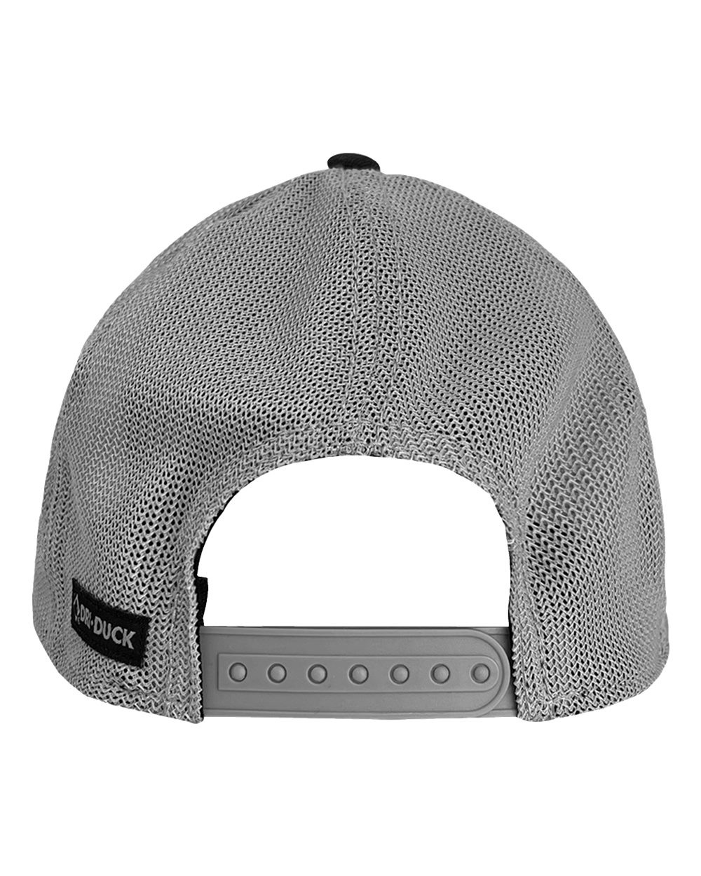 Front View of Black/ Fog Hudson Flex Cap - 3028