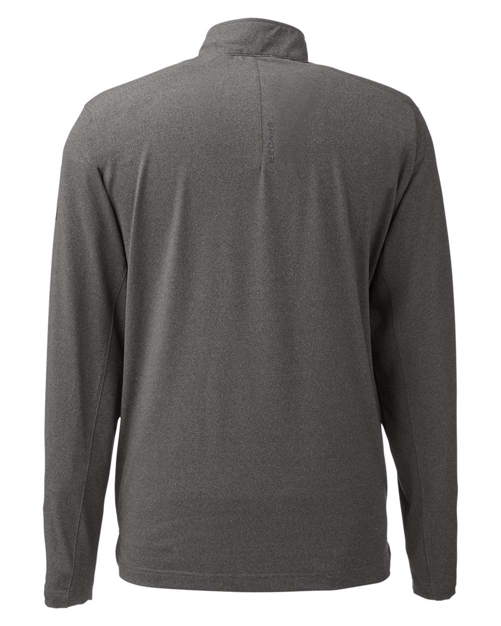 Rear View of Black Frost Spyre Quarter-Zip Pullover - S17916