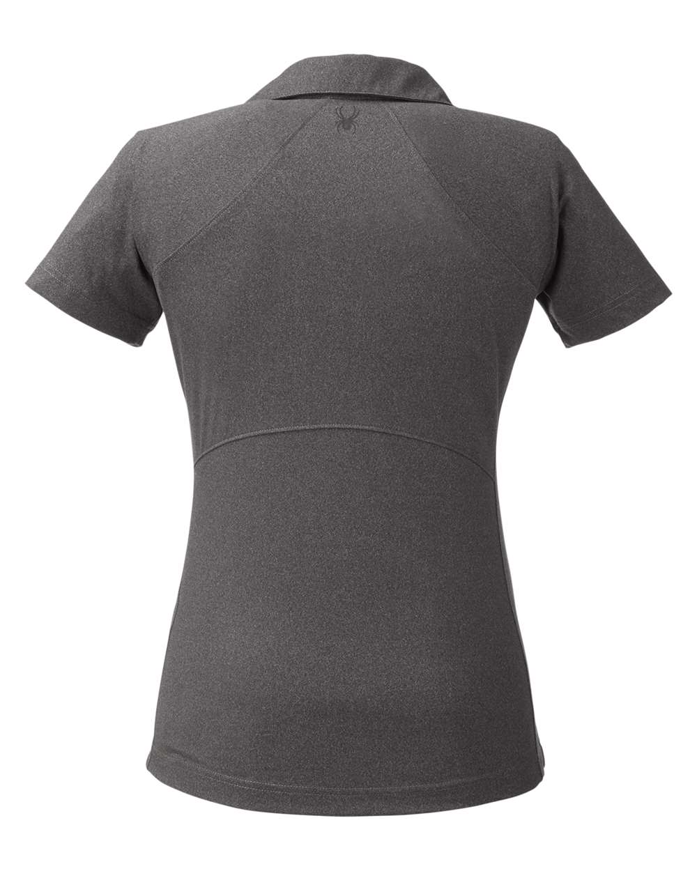 Rear View of Black Frost Women's Spyre Polo - S17915