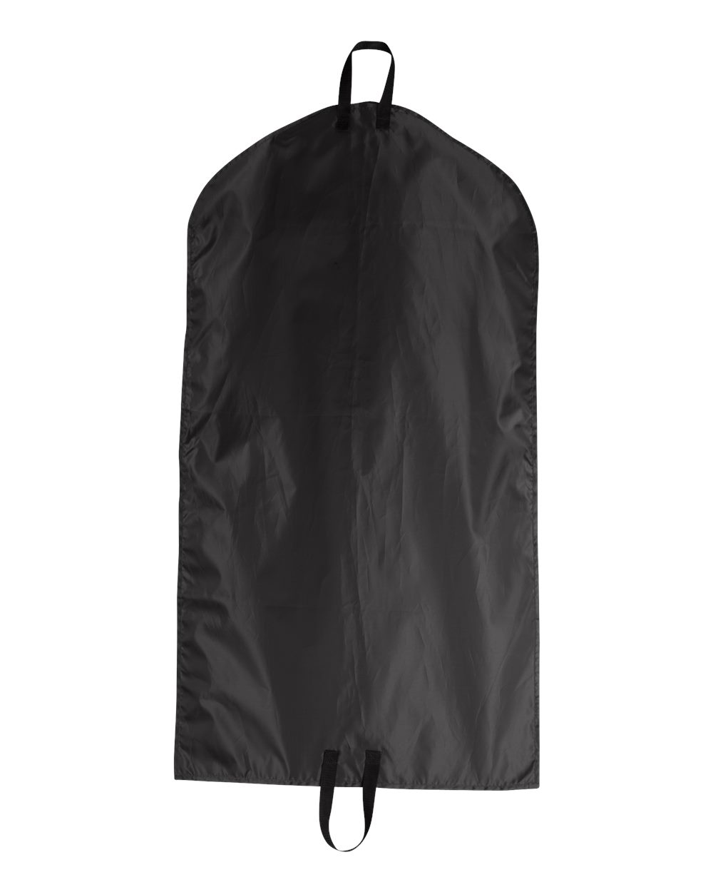 Front View of Black Garment Bag - 9009