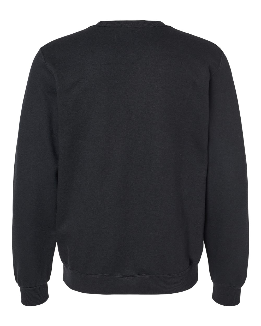 Front View of Black Ink Eco™ Premium Blend Ring-Spun Crewneck Sweatshirt - 701MR